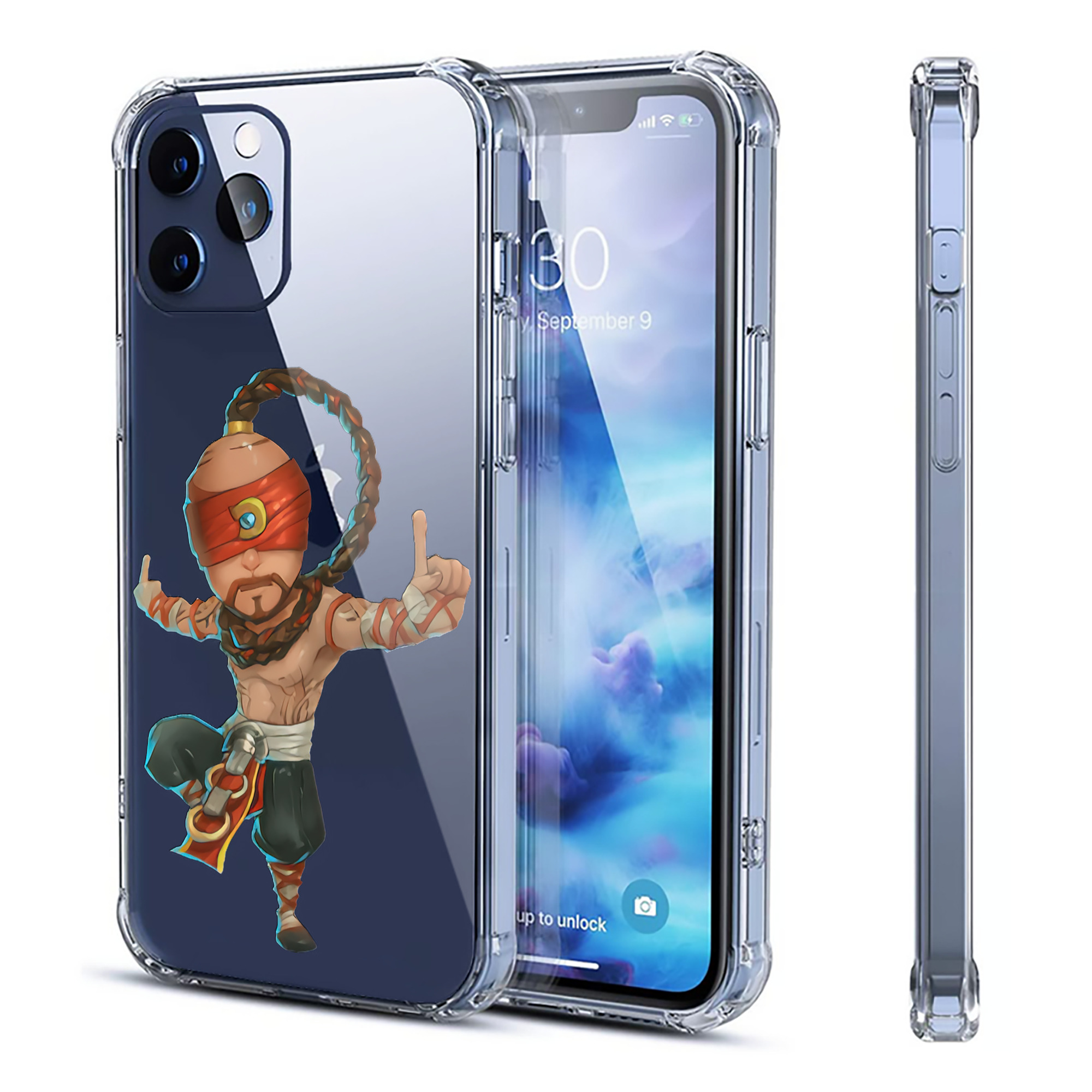 （画像用） リーグ・オブ・レジェンド League of Legends LOL 【iPhone 12シリーズ対応】透明スマホケース（クリアソフトケース）